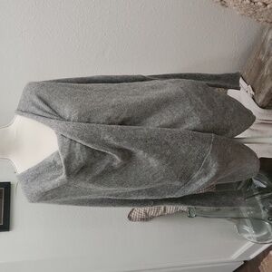 Crisscross wrap sweater